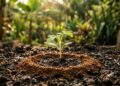 Como afastar formigas cortadeiras da horta em menos de um minuto: truque caseiro eficaz polvilhando borra de café seca ao redor das mudinhas recém-plantadas