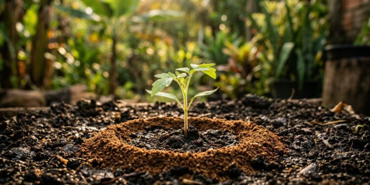 Como afastar formigas cortadeiras da horta em menos de um minuto: truque caseiro eficaz polvilhando borra de café seca ao redor das mudinhas recém-plantadas