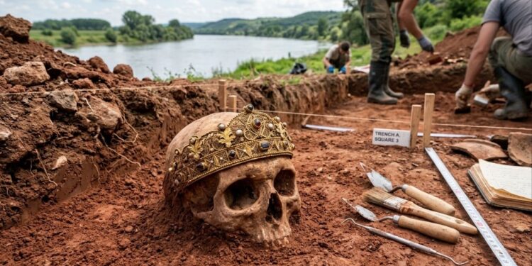 Uma tumba de 4.600 anos, contendo um diadema de ouro e três dentes, foi descoberta, reescrevendo a cronologia da Idade do Bronze na Sérvia
