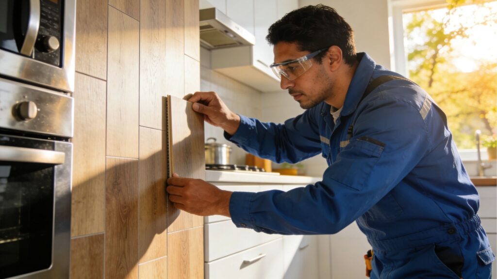Os dias dos azulejos na cozinha estão contados: a nova tendência para 2026 é uma solução mais prática