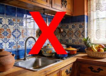 Os dias dos azulejos na cozinha estão contados: a nova tendência para 2026 é uma solução mais prática