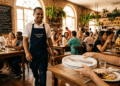 Ajudar o garçom a tirar a mesa parece um gesto gentil: mas psicólogos enxergam algo muito mais profundo