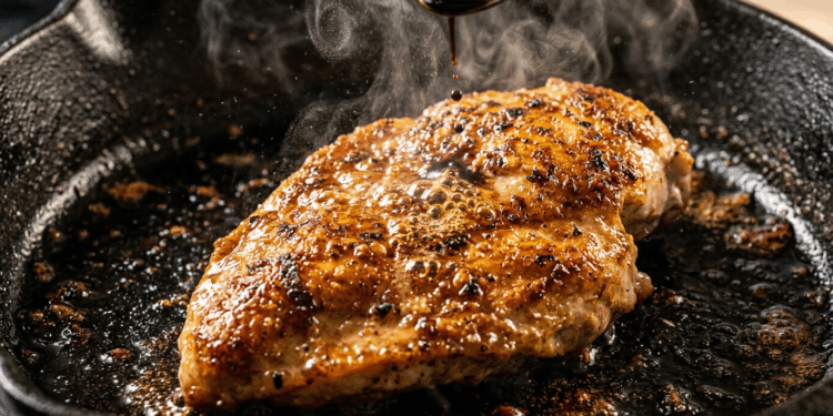 Colocar vinagre na frigideira ao fritar peito de frango: para que serve e por que é recomendado?
