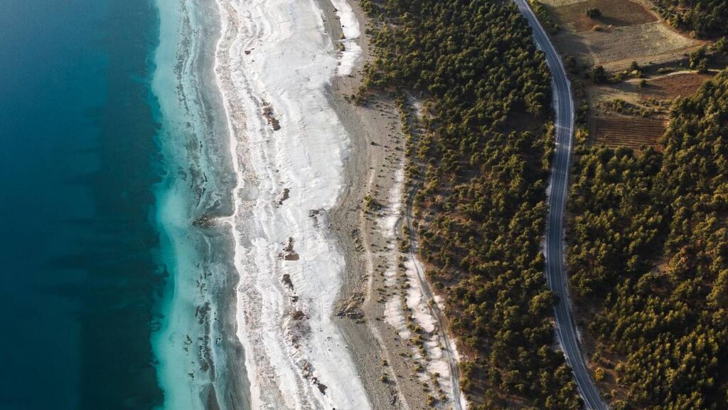 O lago turco que conecta a Terra e Marte