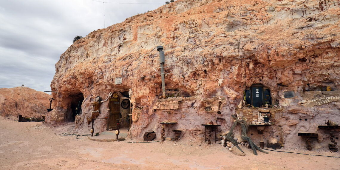 Essa cidade todos os moradores tem suas casas construídas no subterrâneo
