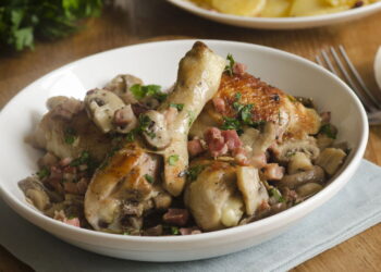 Veja a receita de como preparar um delicioso fricassê de frango cremoso
