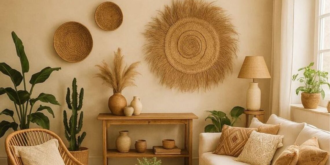 Decoração boho sustentável que muda o visual do seu lar