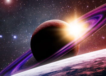 O que aconteceria se Saturno fosse jogado em um oceano?