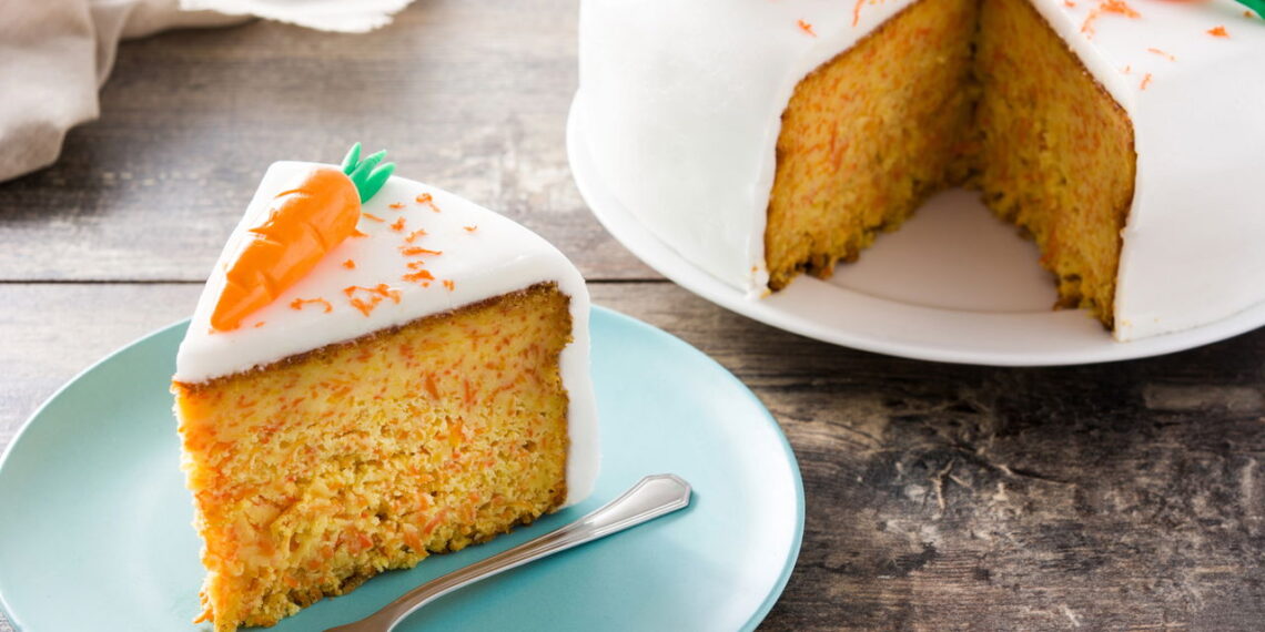 Receita de bolo de cenoura cremoso que a minha mãe fazia