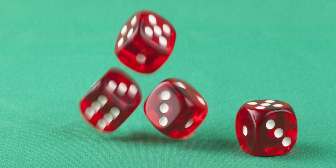 Os jogos de dados não são tão aleatórios quanto parecem