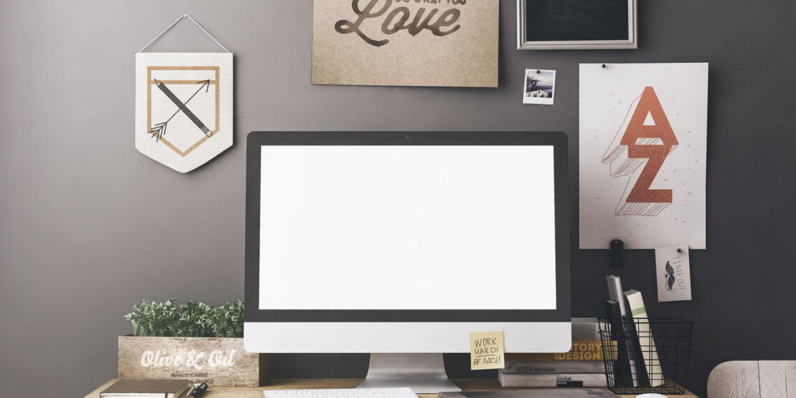Iluminação no home office que transforma sua produtividade
