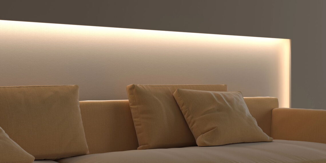 O poder da iluminação embutida para um design moderno