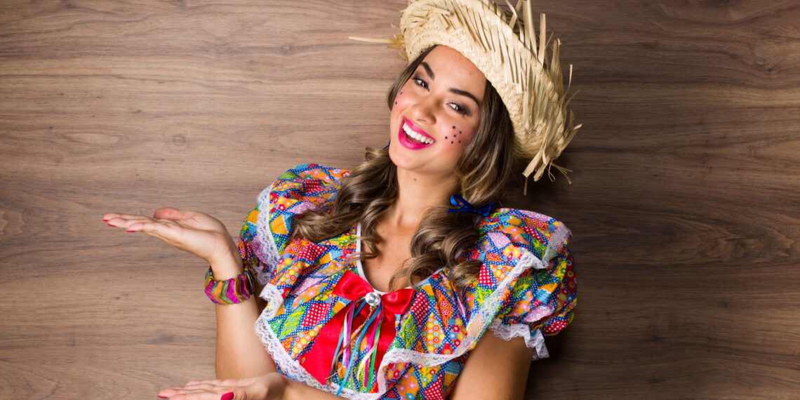 Como montar look de festa junina com roupas que você já tem