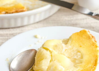 Torta de Ricota com Goiaba saudável sem açúcar e a receita simples e irresistível