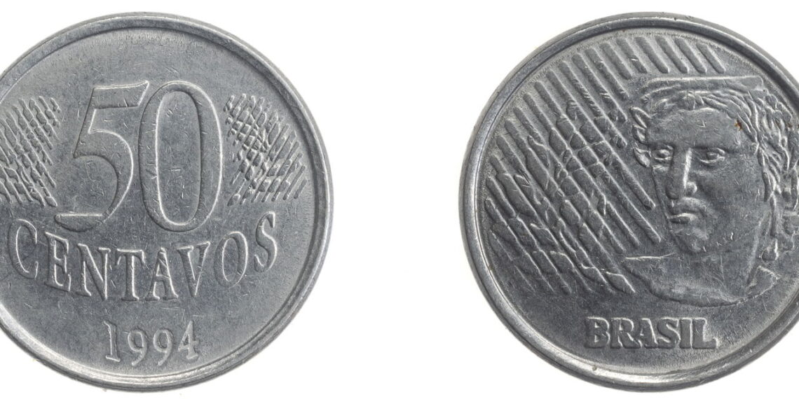 Antiga moeda de R$ 0,50 pode valer mais de R$ 1.500