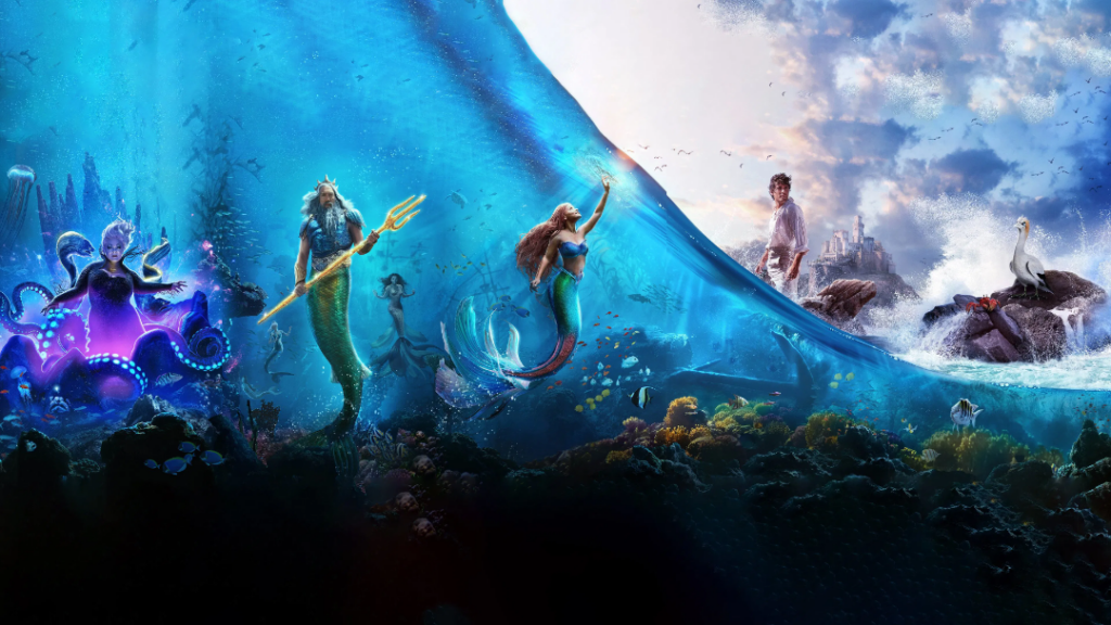 5 diferenças entre Branca de Neve Bela e a Fera e Pequena Sereia nos filmes