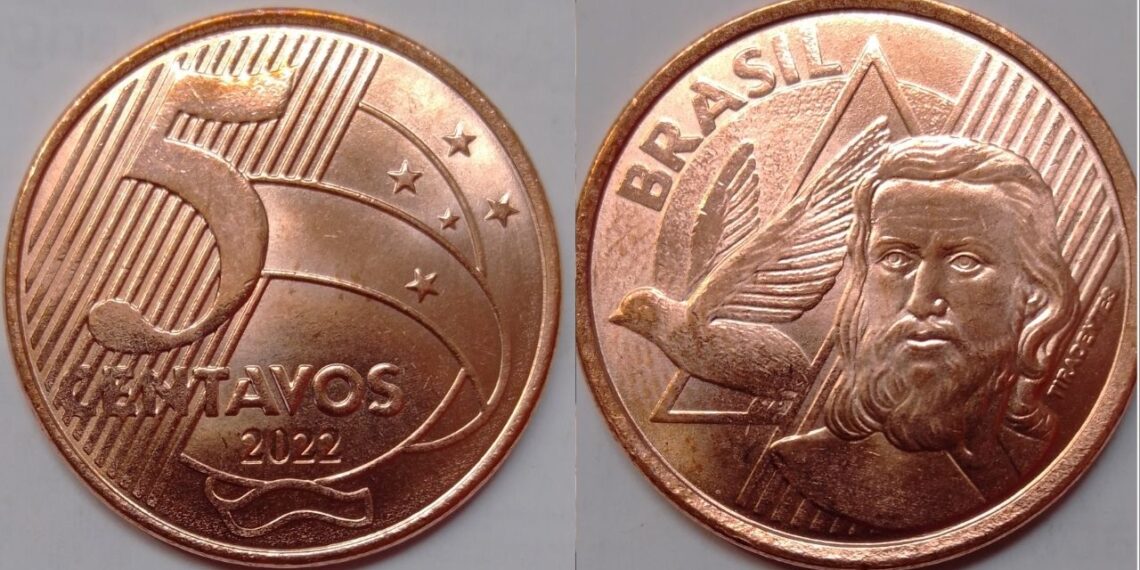 Moeda rara de 5 centavos pode valer até R$ 2.500!