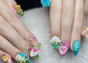Unhas kawaii 3D são a tendência mais fofa e criativa da beleza em 2025