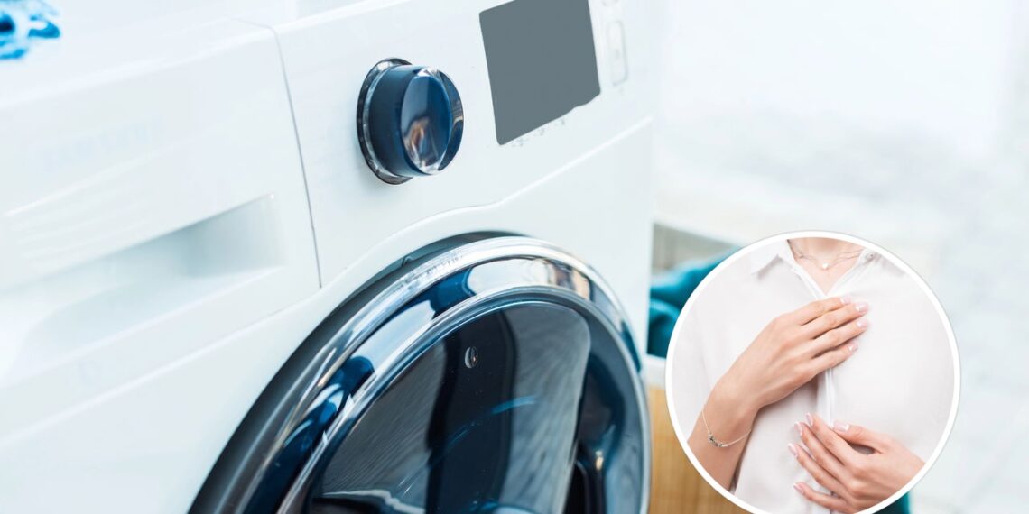 Roupas brancas mais vivas com este ingrediente simples na máquina de lavar