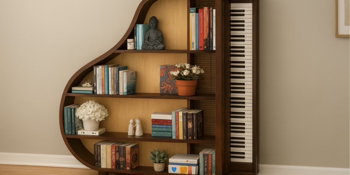 Não jogue fora o Piano velho, ele pode virar peça de decoração charmosa