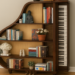 Não jogue fora o Piano velho, ele pode virar peça de decoração charmosa
