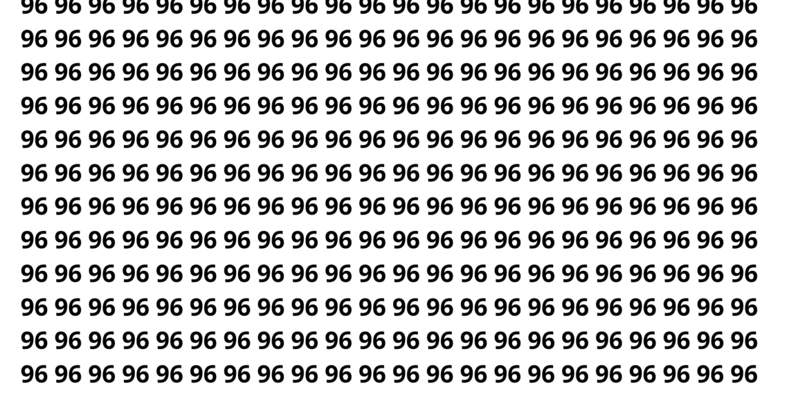 Só os mais atentos encontram o número 69 em 7 segundos