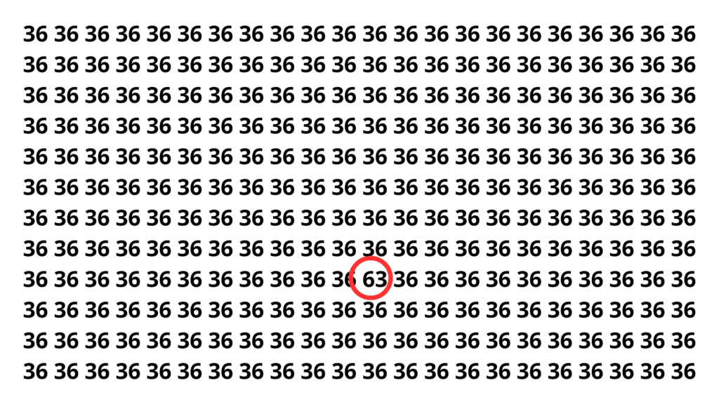 Apenas 3 em cada 20 conseguem ver o número escondido você consegue?