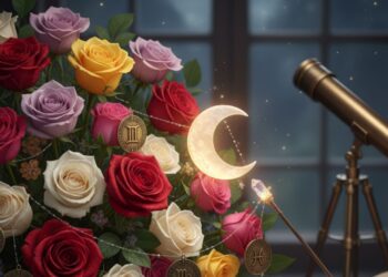 Como as cores das rosas podem influenciar positivamente cada signo