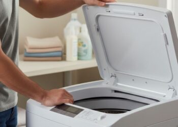 O que acontece se você abrir a máquina de lavar no meio do ciclo