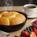 Este pão de frigideira é ótimo para o café da manhã e fica pronto em 4 minutos