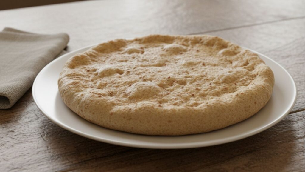 A receita de pão integral na frigideira, sem glúten e sem farinha, para um lanche rápido