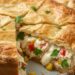 Torta de frango com massa de batata-doce pronta em 10 minutos