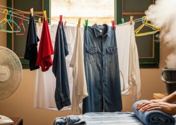 O truque para secar a roupa molhada em poucos minutos