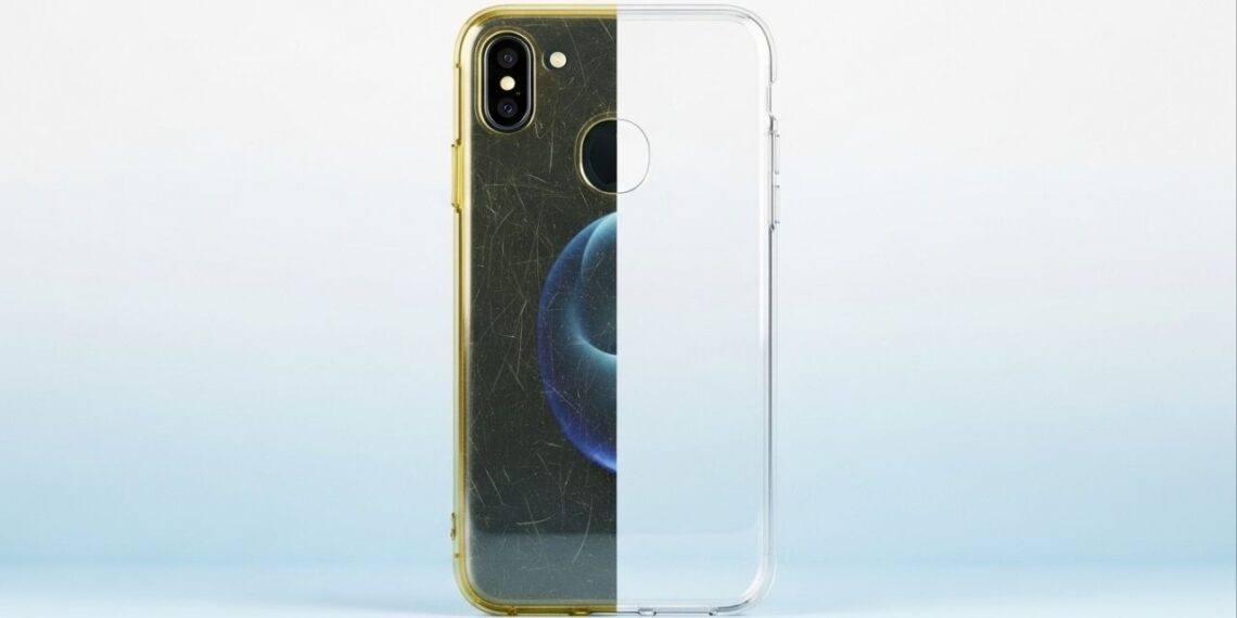 Como limpar a capa transparente do telefone e remover o amarelado com produtos caseiros