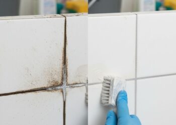 O jeito mais fácil de limpar rejuntes encardidos sem gastar quase nada