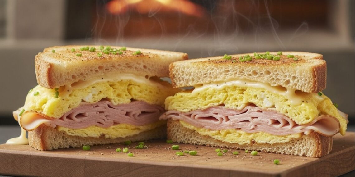 Em apenas 5 minutos faço um sanduíche de ovo completo: desde que aprendi a receita, só faço assim!
