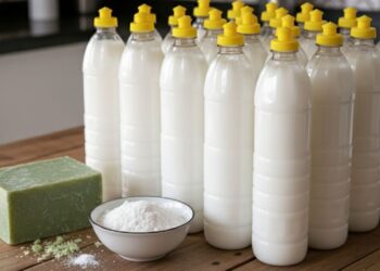 Chega de gastar no mercado: aprenda a preparar seu próprio detergente caseiro com 2 ingredientes