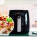 A melhor receita de pizza rápida feita na airfryer em 8 minutos