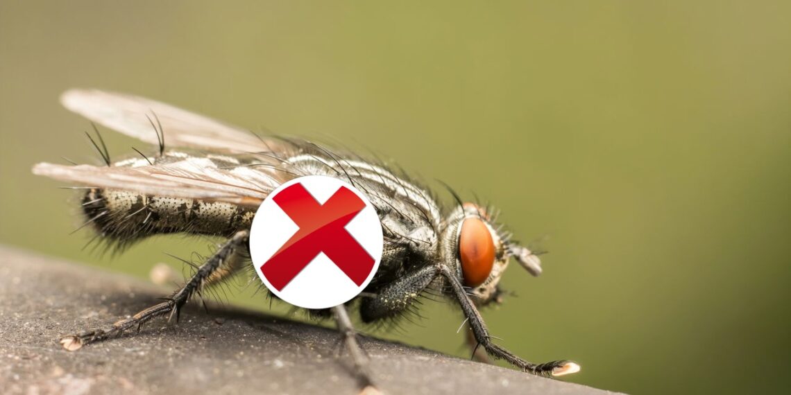 O repelente natural para afastar as moscas quando se come fora: rápido, limpo e sem odores fortes