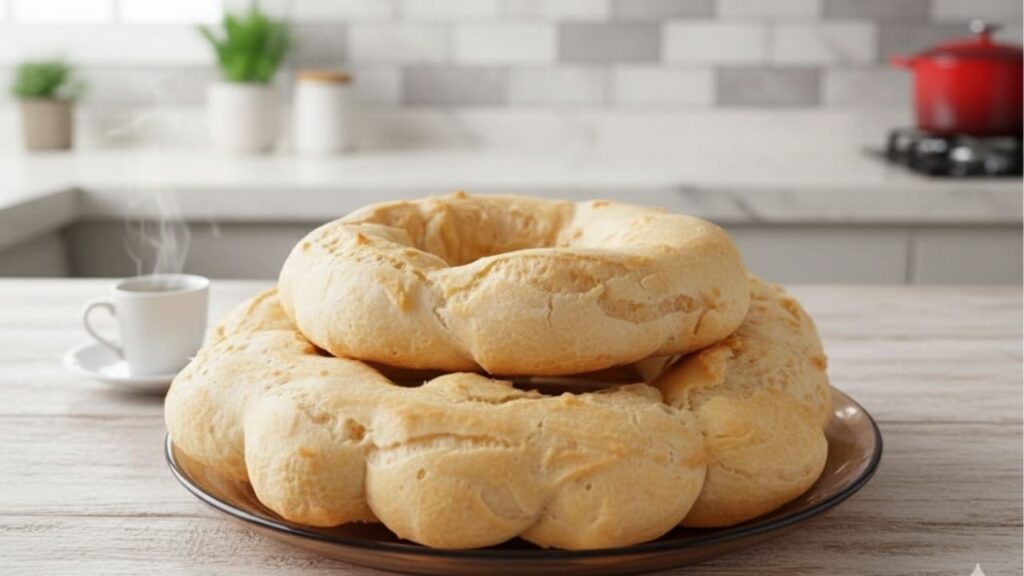 Como fazer rosca de polvilho crocante que rende bastante
