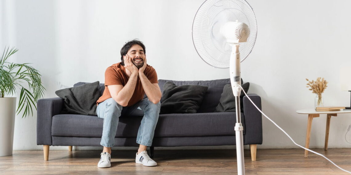 Esse botão do ventilador pode transformar o fluxo de ar em segundos