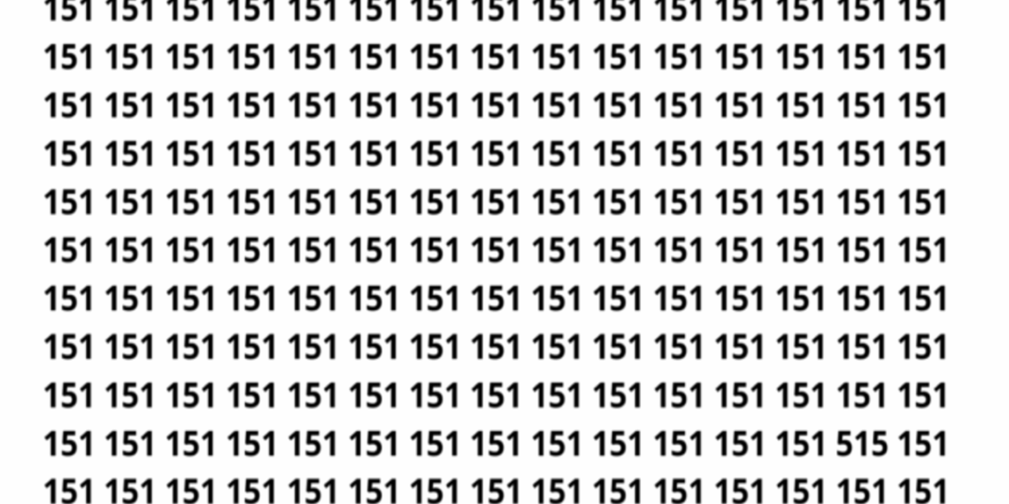 Apenas 3 em 20 pessoas conseguem encontrar o número escondido na imagem