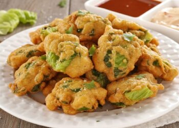 Nem couve, nem espinafre: a receita para fazer bolinhos fritos com uma folha verde inesperada