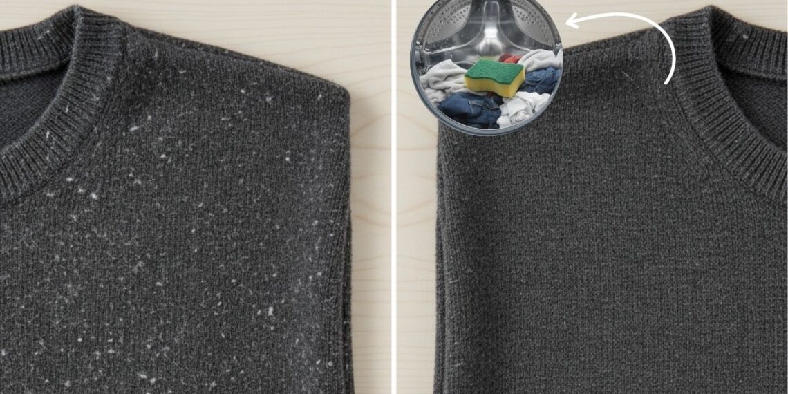 Dica infalível para evitar bolinhas nas roupas durante a lavagem