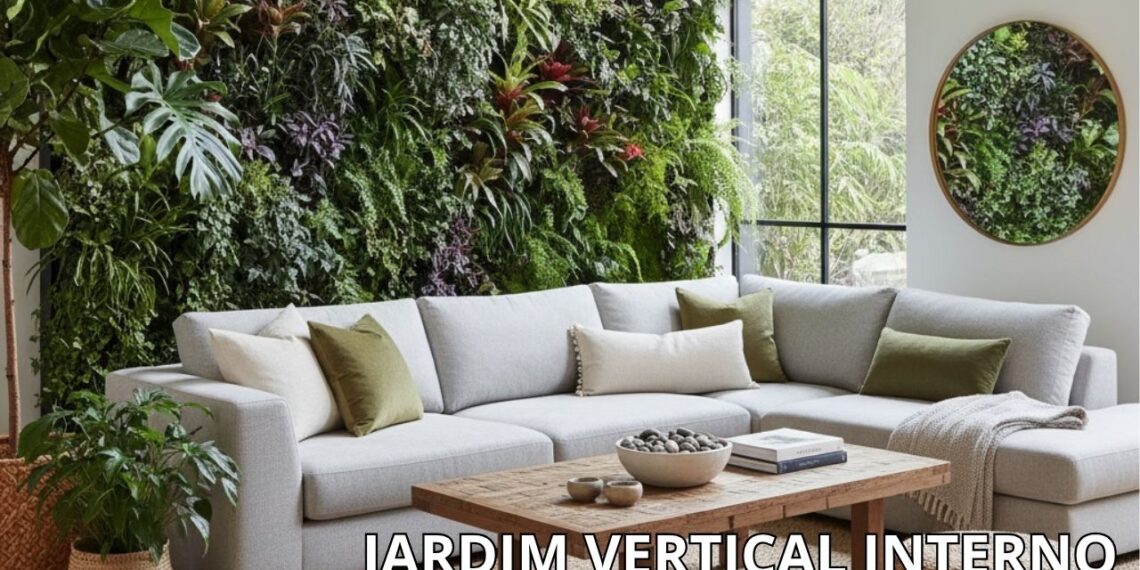Como um jardim vertical transforma a área interna da sua casa
