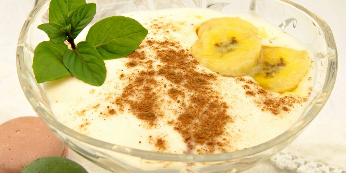 Como fazer um delicioso pudim de banana no liquidificador