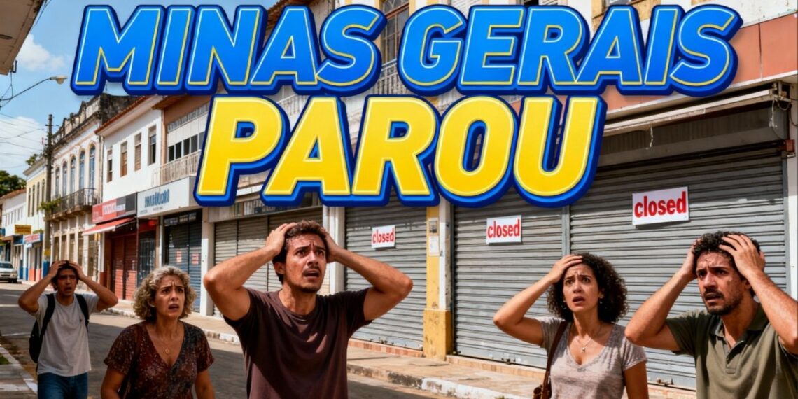 Serviços essenciais de MG vão parar na quinta e moradores já se preparam