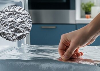 Como remover o gelo do freezer em minutos com papel alumínio e reduzir a conta de luz