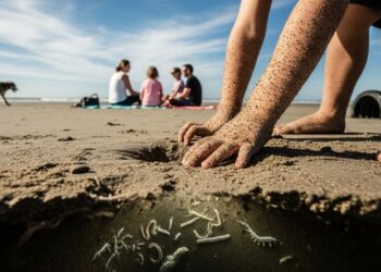 Cavar na praia pode ser mais perigoso que ataque de tubarão