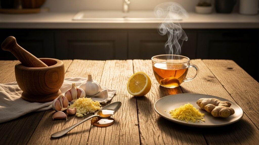 Receita tradicional com alho que reforça a imunidade contra gripes